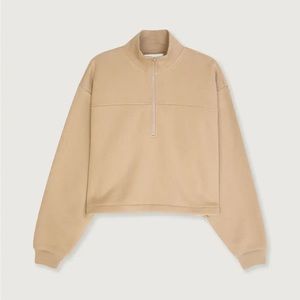 Oak & Fort Half Zip Pullover Sweatshirt